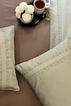 Shop_Sadyaska_Green 100% Cotton Delight Pattern Duvet Cover Set _at_Aza_Fashions