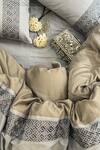 Shop_Sadyaska_Blue 100% Cotton Squarish Pattern Duvet Cover_at_Aza_Fashions