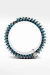 Buy_Sangeeta Boochra X Deme_Blue Stones Farzin Embellished Bracelet _Online_at_Aza_Fashions