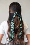 Buy_Hair Drama CO_Green Zebra Print Bandana_Online_at_Aza_Fashions