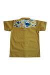 Buy_Miko Lolo_Yellow Sunshine Shirt For Boys_Online_at_Aza_Fashions