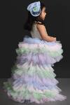 Lil Angels_Multi Color Dupion Embellished Dress _Online_at_Aza_Fashions