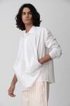Buy_Rajesh Pratap Singh_White Cotton Shirt _at_Aza_Fashions