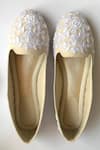 Shop_Sole House_Beige Floral Embroidered Ballerina Shoes _at_Aza_Fashions