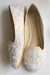 Sole House_Beige Floral Embroidered Ballerina Shoes _Online_at_Aza_Fashions