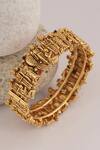 Buy_Smars Jewelry_Temple Motif Kada_Online_at_Aza_Fashions