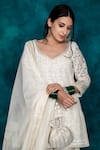 Shop_Shrutkirti_White Chanderi Gota Patti Embroidered Sharara Set_Online_at_Aza_Fashions