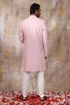 Shop Smriti By Anju Agarwal Pink Pant Malai Cotton, Sherwani Silk Resham, Beads Arnit Embroidered Set at Aza Fashions Shop_Smriti By Anju Agarwal_Pink Pant Malai Cotton, Sherwani Silk Resham, Beads Arnit Embroidered Set_at_Aza_Fashions