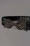 Buy_S&N by Shantnu Nikhil_Green Embellished Waist Belt _Online_at_Aza_Fashions