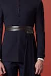 Buy_S&N by Shantnu Nikhil_Brown Unisex Swat Standard Belt _Online_at_Aza_Fashions