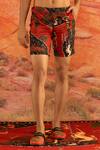 Buy_Shivan & Narresh_Multi Color Sheeter Printed Shorts_Online_at_Aza_Fashions