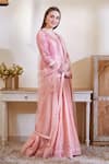 Shyam Narayan Prasad_Pink Embellished Lehenga Set _Online_at_Aza_Fashions