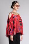 Buy_Shivan & Narresh_Red Printed Top_at_Aza_Fashions
