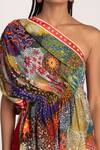 Shop_Shivan & Narresh_Multi Color Viscose Cellulose Crepe Printed Tunic_Online_at_Aza_Fashions