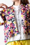 Buy_Ka-Sha_Multi Color Cotton Floral Embellished Jacket_Online_at_Aza_Fashions