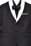 Buy_Partykles_Black Tuxedo Set With Bow Tie For Boys_Online_at_Aza_Fashions