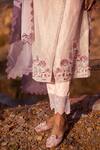 Buy Show Shaa Pink Organza, Glaze Cotton, Kota Silk Square Neck Embroidered Kurta Set Online at Aza Fashions Buy_Show Shaa_Pink Organza, Glaze Cotton, Kota Silk Square Neck Embroidered Kurta Set _Online_at_Aza_Fashions
