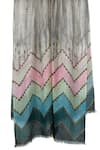 Pashma_Multi Color Cashmere Chevron Print Scarf _Online_at_Aza_Fashions