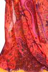 Shop_Pashma_Pink Cashmere Printed Scarf _at_Aza_Fashions