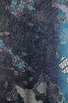 Pashma_Blue Printed Silk Cashmere Scarf _Online_at_Aza_Fashions