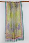 Buy Pashma Multi Color Printed Silk Cashmere Scarf at Aza Fashions Buy_Pashma_Multi Color Printed Silk Cashmere Scarf _at_Aza_Fashions