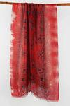 Buy Pashma Red Printed Silk Cashmere Scarf at Aza Fashions Buy_Pashma_Red Printed Silk Cashmere Scarf _at_Aza_Fashions