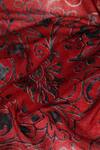Pashma Red Printed Silk Cashmere Scarf Online at Aza Fashions Pashma_Red Printed Silk Cashmere Scarf _Online_at_Aza_Fashions