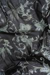 Pashma_Black Printed Silk Cashmere Floral Scarf _Online_at_Aza_Fashions