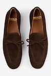 Buy_Bridlen_Brown Tassel Suede Loafers  _Online_at_Aza_Fashions