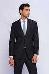 Buy_Tisa - Men_Black Striped Blazer _at_Aza_Fashions
