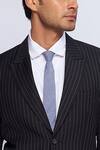 Shop_Tisa - Men_Black Striped Blazer _Online_at_Aza_Fashions