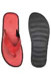 Shop_Sko_Red Rome V Strap Slippers _at_Aza_Fashions