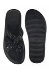 Shop_SKO_Black Shimmer Cross Strap Slippers _at_Aza_Fashions