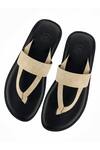 Buy_SKO_Beige V Strap Slippers _at_Aza_Fashions