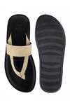Shop_SKO_Beige V Strap Slippers _at_Aza_Fashions