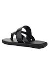Buy_SKO_Black V Strap Slippers _Online_at_Aza_Fashions