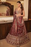 Buy_Anita Dongre_Laukya Ajarakh Lehenga Set_at_Aza_Fashions
