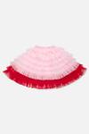 Buy_Tutus by Tutu_Pink Layered Lehenga Set For Girls_Online_at_Aza_Fashions