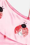 Tutus by Tutu_Pink Layered Lehenga Set For Girls_at_Aza_Fashions