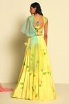 Shop_Neha Chopra Tandon_Yellow Printed Lehenga Set_at_Aza_Fashions