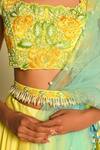 Buy_Neha Chopra Tandon_Yellow Printed Lehenga Set_Online_at_Aza_Fashions