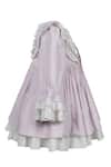 Buy_Jasmine And Alaia_Purple Cotton Flared Dress_Online_at_Aza_Fashions