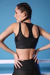 Shop_Tuna London - {Tuna Active}_Grey Racerback Bralette _at_Aza_Fashions