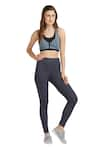 Buy_Tuna London - {Tuna Active}_Grey High Waist Leggings _at_Aza_Fashions