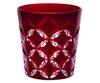 Shop_Table Manners_Red Glass Tumbler Set Of 6_at_Aza_Fashions