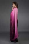 Shop_Talking Threads_Purple Pure Satin Silk Saree_at_Aza_Fashions