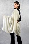 Shop_Talking Threads_White Pashmina Embellished Stole_at_Aza_Fashions