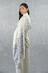 Shop_Talking Threads_White Pashmina Floral Embroidered Stole_Online_at_Aza_Fashions