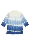 Buy_Tiber Taber_Blue Shibori Dyed Kurta For Boys_Online_at_Aza_Fashions