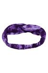 Shop_Tiber Taber_Purple Twist Knot Hairband For Girls_at_Aza_Fashions